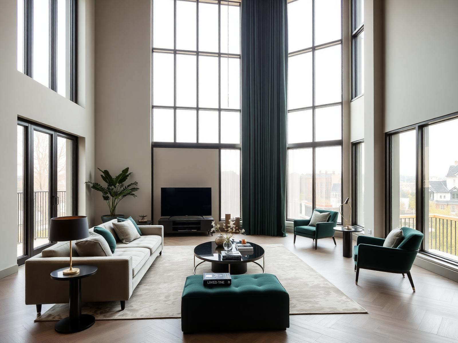 Elegant managed rental interior